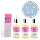 Retinol Booster Serum 3 Monats-Bundle – Anti-Aging Nacht-Gesichtsserum gegen Falten - skinosense®