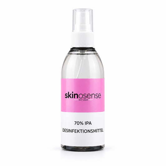 Reinigungsspray für Hydra Derma Roller von skinosense, 200 ml Flasche mit Sprühkopf, zur hygienischen Desinfektion der Hautpflegegeräte