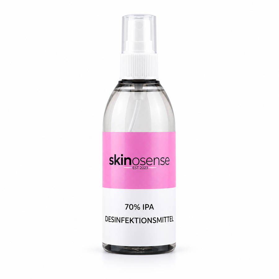 Reinigungsspray für Hydra Derma Roller von skinosense, 200 ml Flasche mit Sprühkopf, zur hygienischen Desinfektion der Hautpflegegeräte