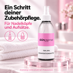 Reinigungsspray für Hydra Derma Roller von skinosense, 200 ml, in einer handlichen Flasche, geeignet zur Reinigung von Hautpflegegeräten