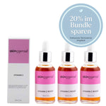 Vitamin C Booster 3 Monats-Bundle - Anti Aging Gesichtsserum mit Glow Effekt – skinosense®