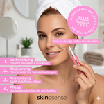 skinose­nsense BX Booster Serum 30ml, intensives Anti-Falten und Lifting Serum, zeigt die Flasche und Applikator.