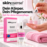 Skinosense® Cellulite Booster Serum in 30ml Flasche, Körperserum für Oberschenkel und Po, sichtbare Hautstraffung