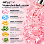 Hautpflege-Serum von skinosense mit Collagen für feuchte, strahlende Gesichtshaut in 30 ml Flasche