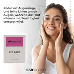 Augenpads von skinosense® mit Hyaluron gegen Augenringe, 10 Stück, weiche Hautpflege für die Augengegend.