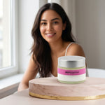 Gesichtscreme mit Sonnenschutz LSF 50 von skinosense, Anti-Aging Pflege mit Hyaluron und Kollagen, für jugendliche Haut
