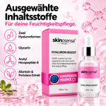 HyaluronBoost Microneedling-Gesichtspflege-Set von skinosense mit Hyaluronsäure und Pflegeprodukten für die Hautgesundheit