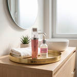 Dermaroller und Serum-Set gegen Cellulite von skinosense®, 30ml Hydra Derma, Mikronadeln 3,0mm, für glattere Haut