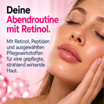 Retinol Booster Serum von skinosense in 30ml Flasche, nächtliches Gesichtsserum mit revitalisierenden Wirkstoffen.